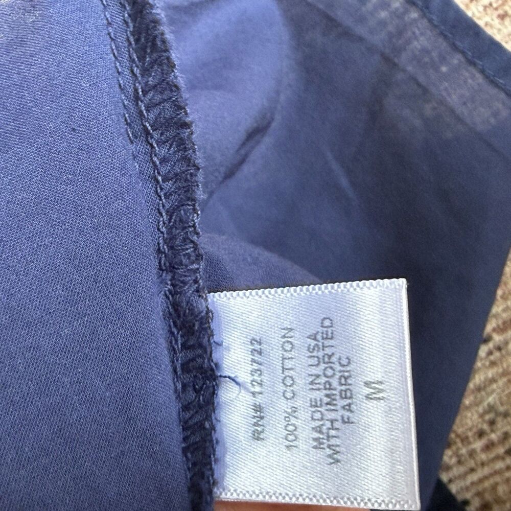 XIRENA Women's Kyra Tank Top 100% Cotton Nightshade Blue Medium MSRP $143 - Picture 12 of 12